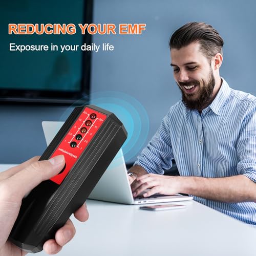 Electrómetro digital con indicador LED y medidor EMF miniatura 2