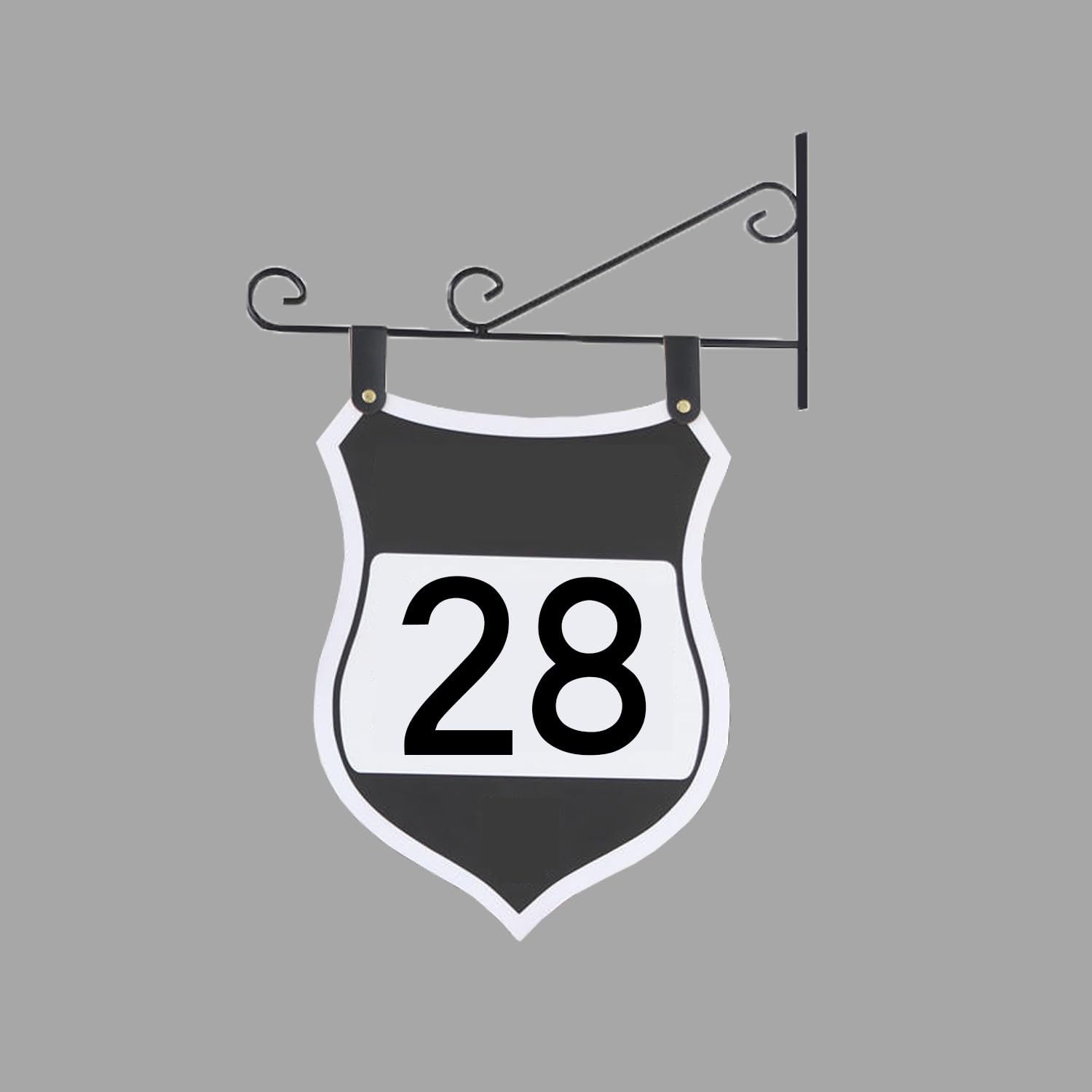 Letrero de Dirección Personalizado Con Soporte de Pared, Placas de Acrílico Para Dirección Casa, Letrero Dirección Con Tornillos, Letreros Colgantes Metal Para Casa, Agregar Texto de Doble Cara
