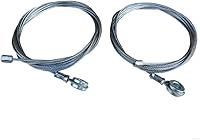 Vista 1 de Cable de repuesto de 150 pulgadas, resorte de puerta de rampa de remolque de carga cerrada, 12.5 pies CAB1-8CB150 CAB1/8CB150 - Par