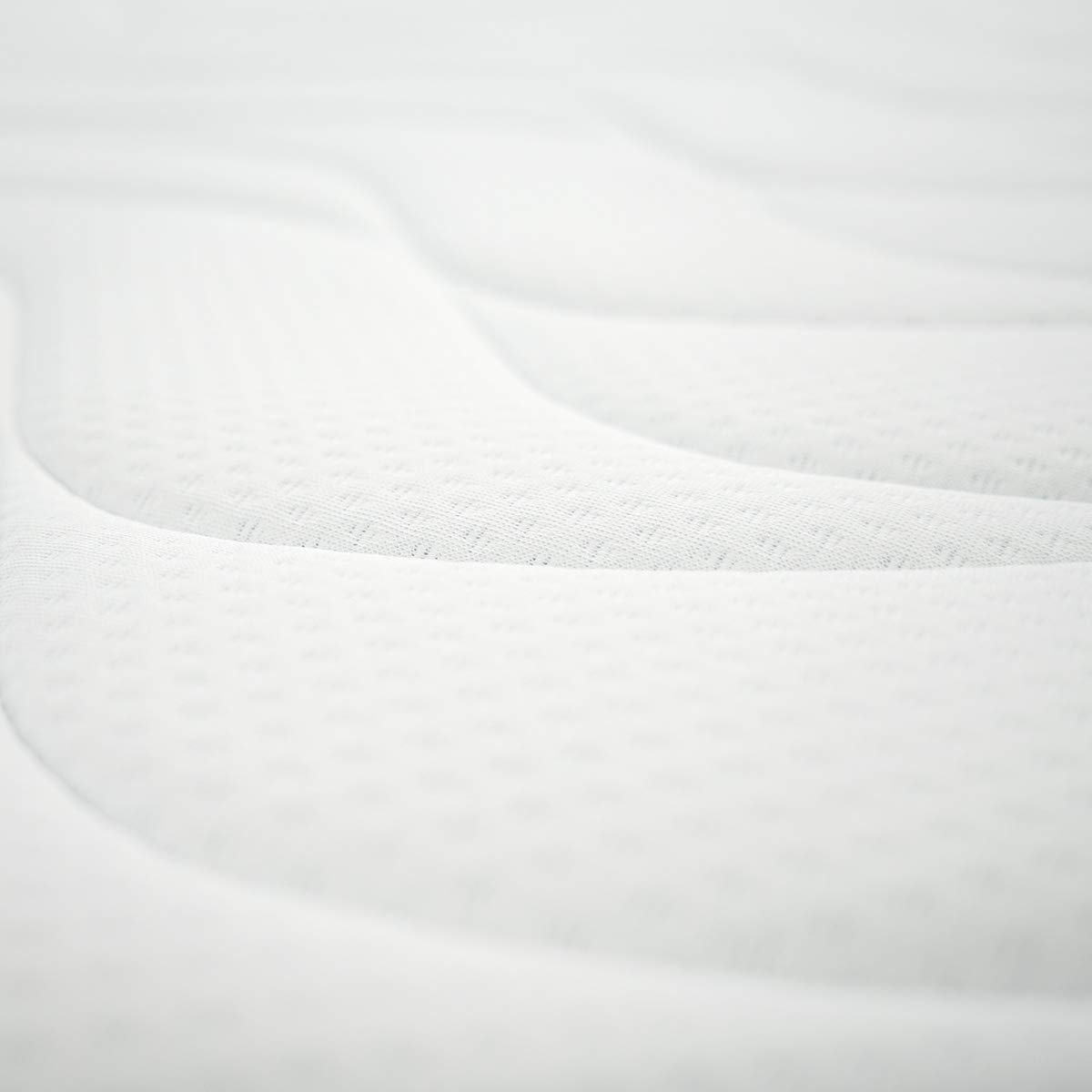DUÉRMETE ONLINE Materac wiskoelastyczny Elda, mocny i wygodny, odporny na roztocza i antybakteryjny, twarz na zimę/lato, wysokość 22 cm, poliuretan, 140 x 180