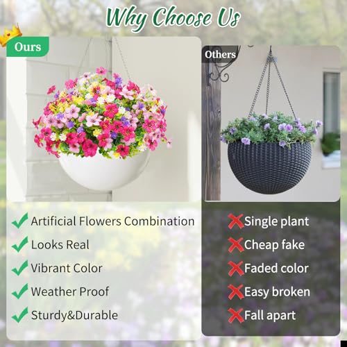 50% Off BLEUM CADE 22 Bundles Artificial Flowers - Image 5