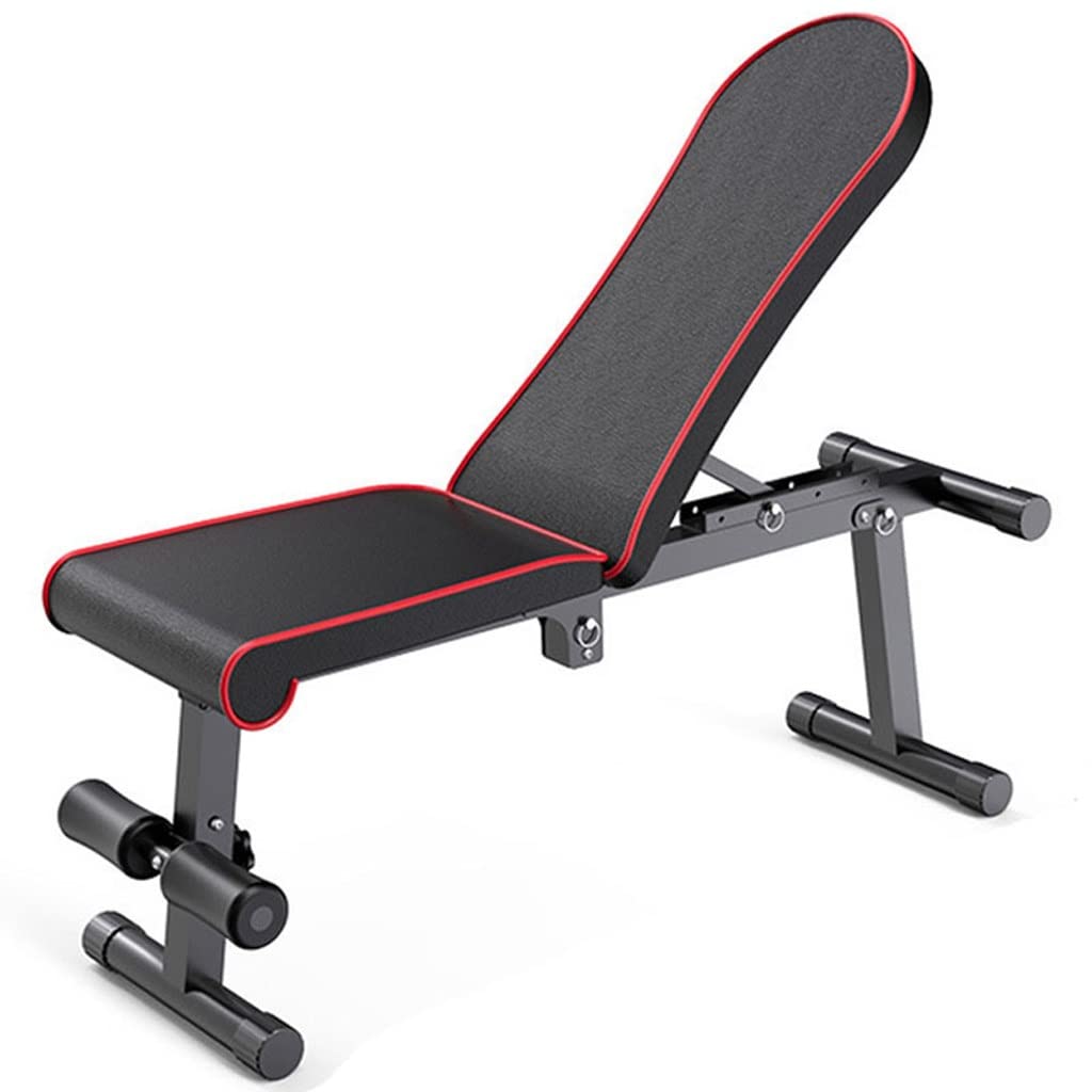 AYCDL Weights Bench Multifunctional Adjustable Supine Board Home Barbell Weight Lifting Bed Dumbbell Stool