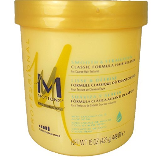 Motions Professional, Smooth & Straighten with Coconut Oil & Aloe Vera, Super 15 oz (Pack of 3)