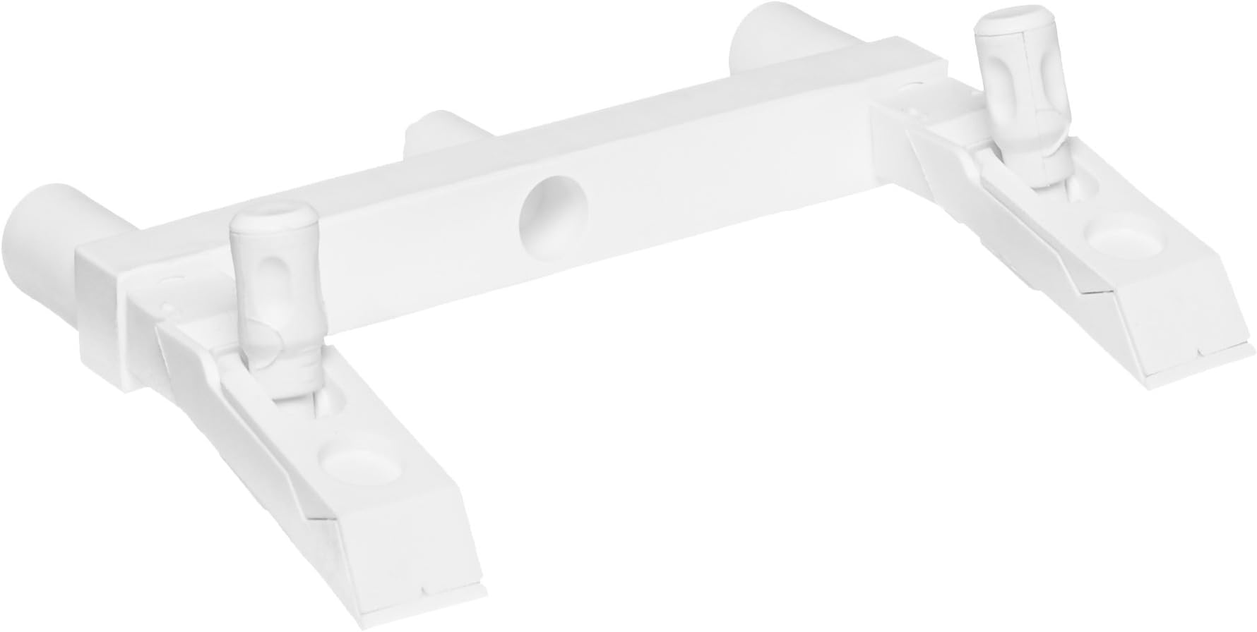 Stronghold 532170W Single Burette Clamp, White