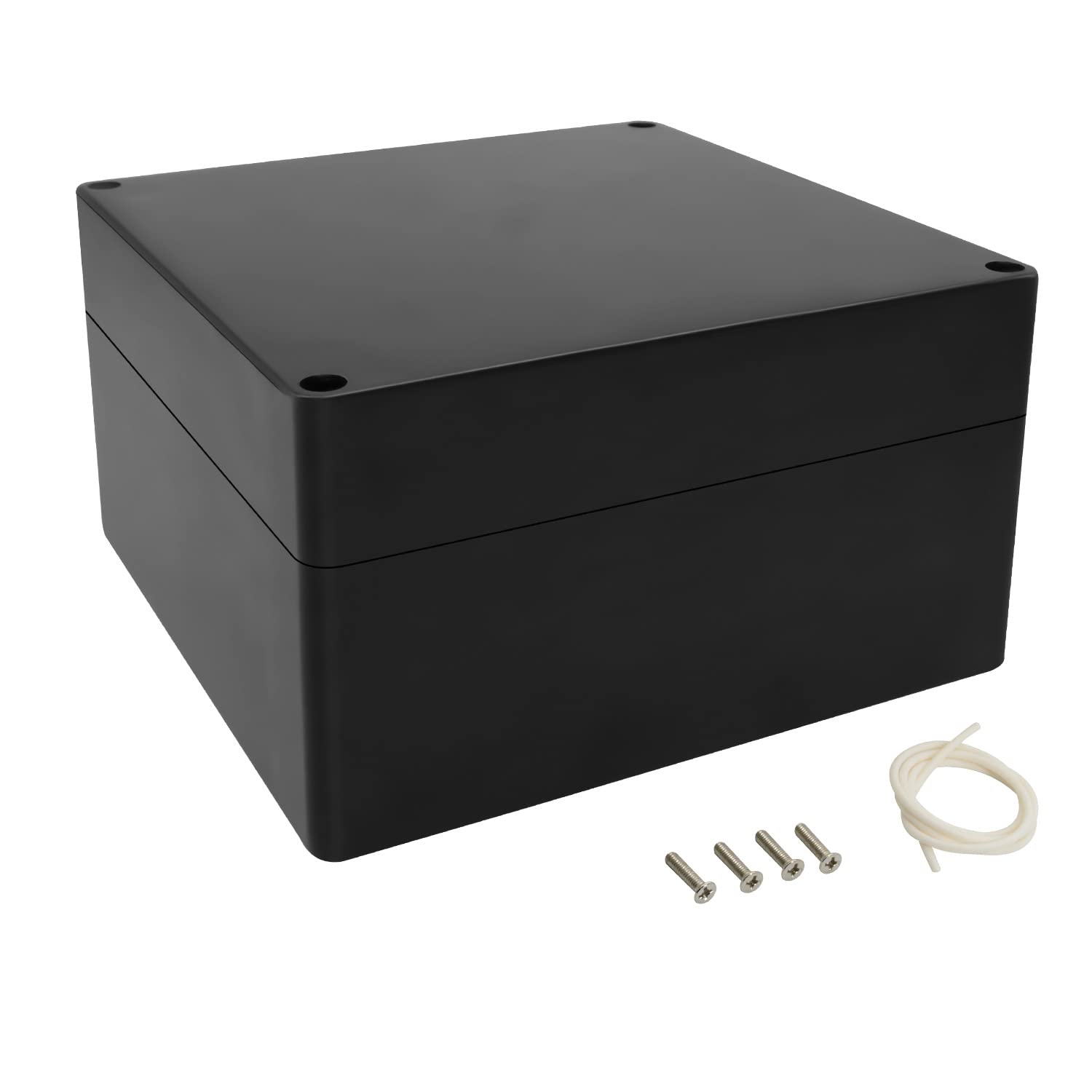 LeMotech Project Box ABS Plastic Junction Box IP65 Waterproof Electrical Boxes Universal Enclosure Black 6.2X 3.5X 2.4 inch (158x90x60mm)(Pack of 1) — Amazon image 14