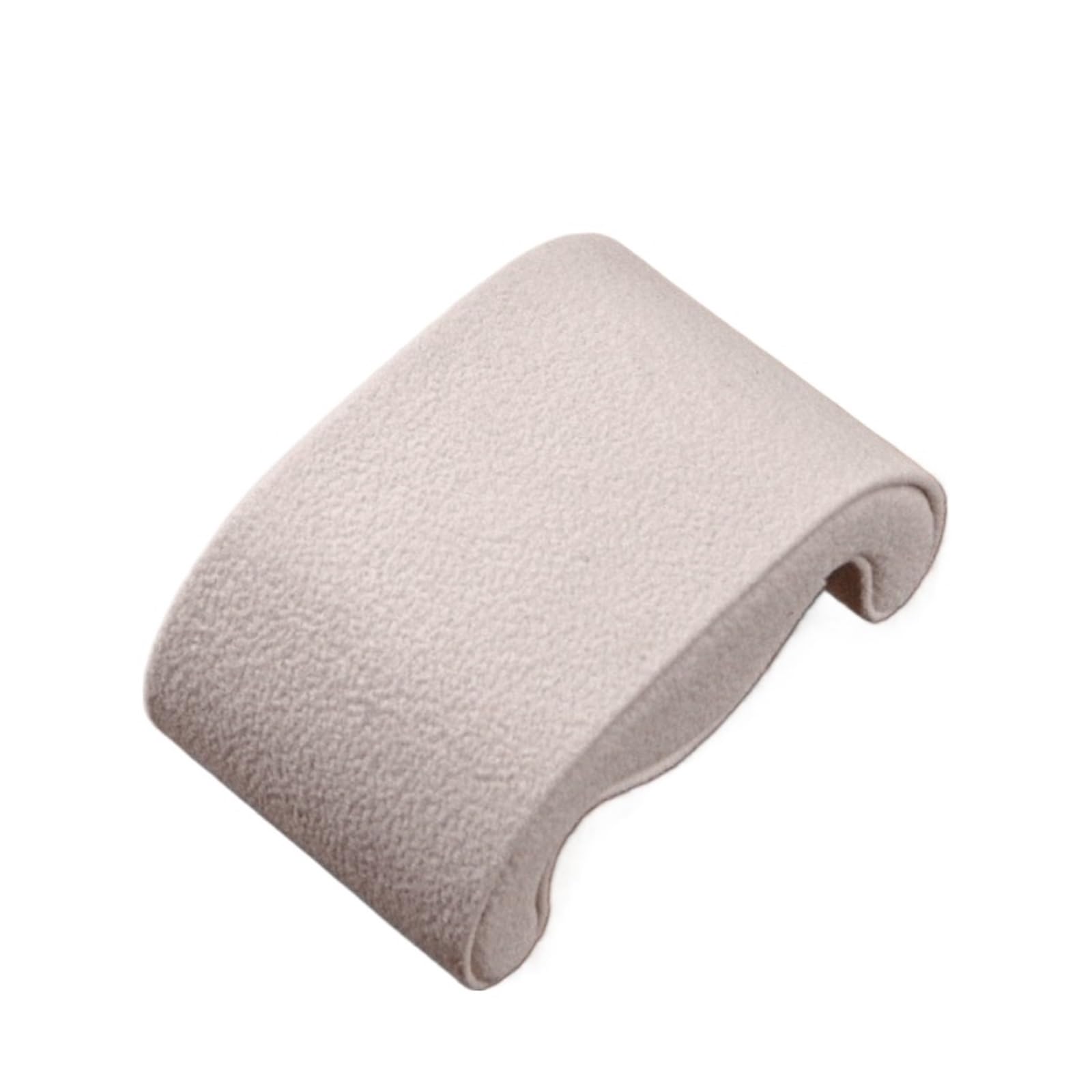 WUYXTO 5pcs Soft Suede Velvet Watches Storage Pillow Display Fixed Wristwatch Cushion Multi Functional Pillows Watch For Packaging(A-Beige)