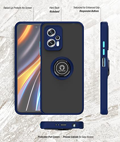 XINYEXIN Cover per Xiaomi Poco X4 GT, Traslucida