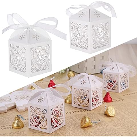 Fentar Laser Cut Wedding Favour Boxes Cover
