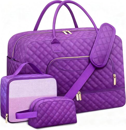 Extra Large Travel Duffel Bag, Weekender Bags for Women with