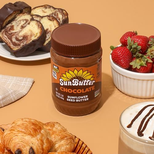 Image of SunButter Chocolate Sunflower Seed Butter, On the Go Cups, 1.4 Oz 200 Ct