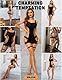 RSLOVE Dessous Damen Negligee Sexy Unterwäsche Netz Bodystocking Nachtwäsche Schwarz