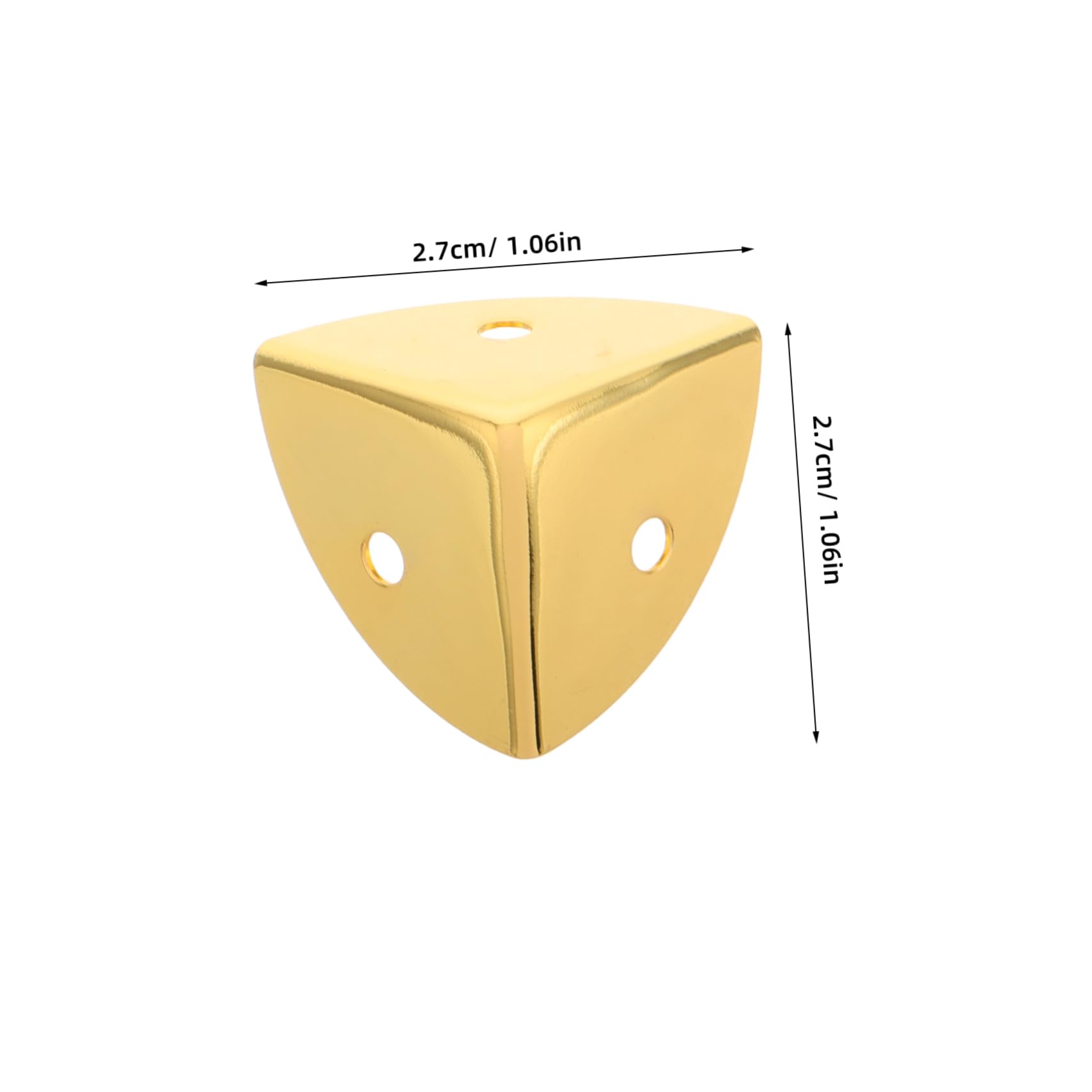 SEWACC Corner Safety Guards 8pcs Metal Corner Protectors Protective Guards for Furniture Decorative Iron Bumpers Quick Install Office Home