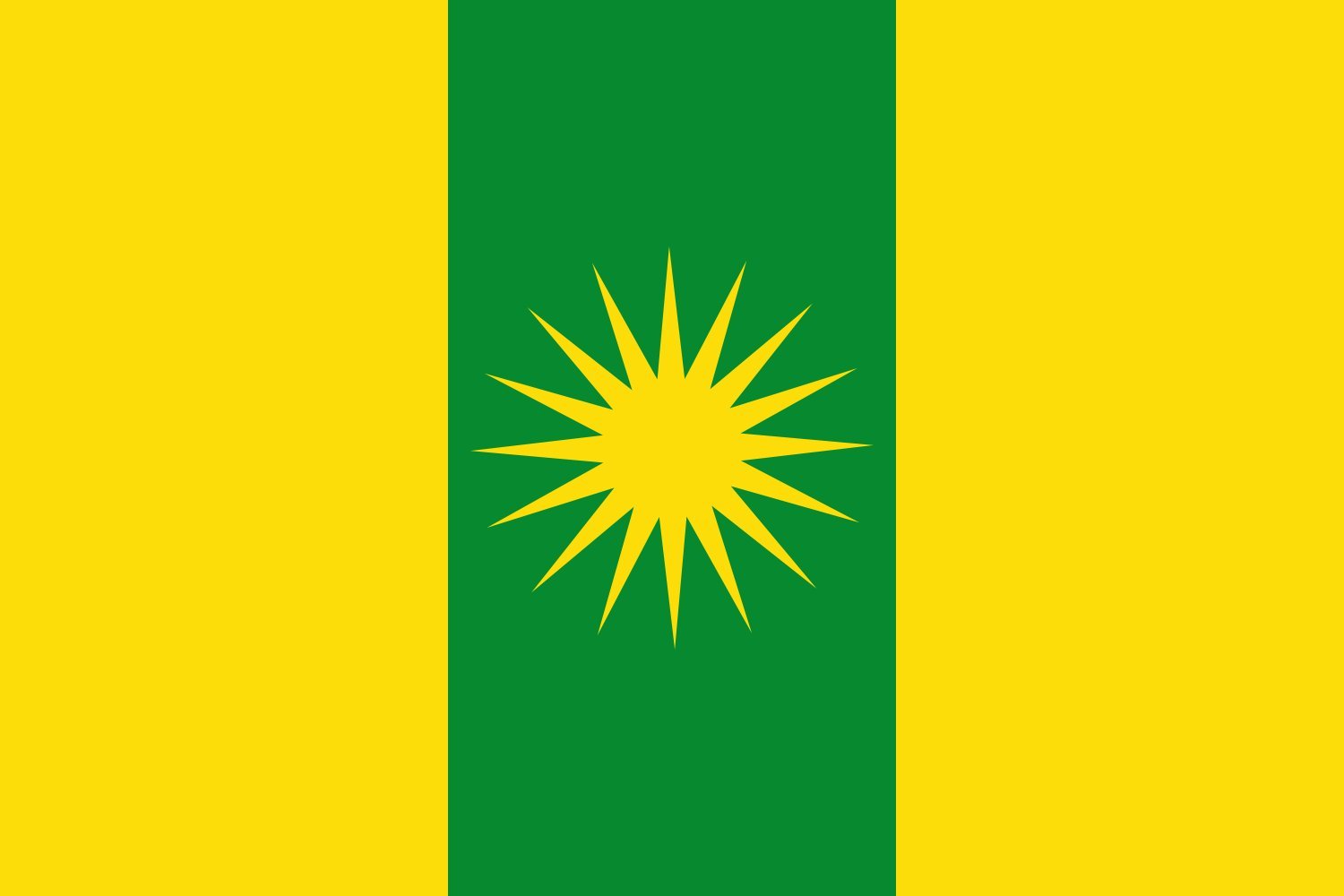 Drapeau Quimbaya Quindío grand format résistant pour extérieur et intérieur