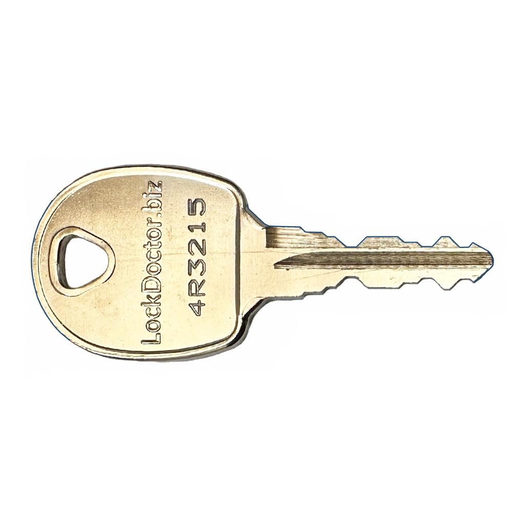 Lockdoctor.biz Silver Replacement Elite Locker Keys (Range 4R0001-4R4000) | 4R Series Key For Elite & Link Lockers | Key Number Required