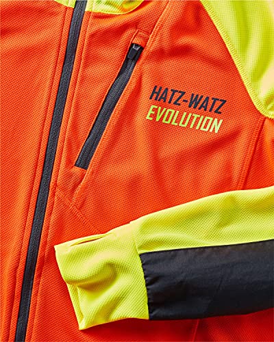 Parforce Funktions-Midlayer MAIS Hatz-Watz Evolution Signalorange/Signalgelb M