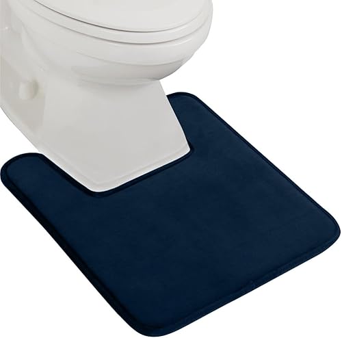 Miniatura 20 de GORILLA GRIP Alfombras de Baño de Espuma Viscoelástica, Tapetes de Baño de Terciopelo Suave y Absorbente, Puntos Duraderos en la Parte Inferior,