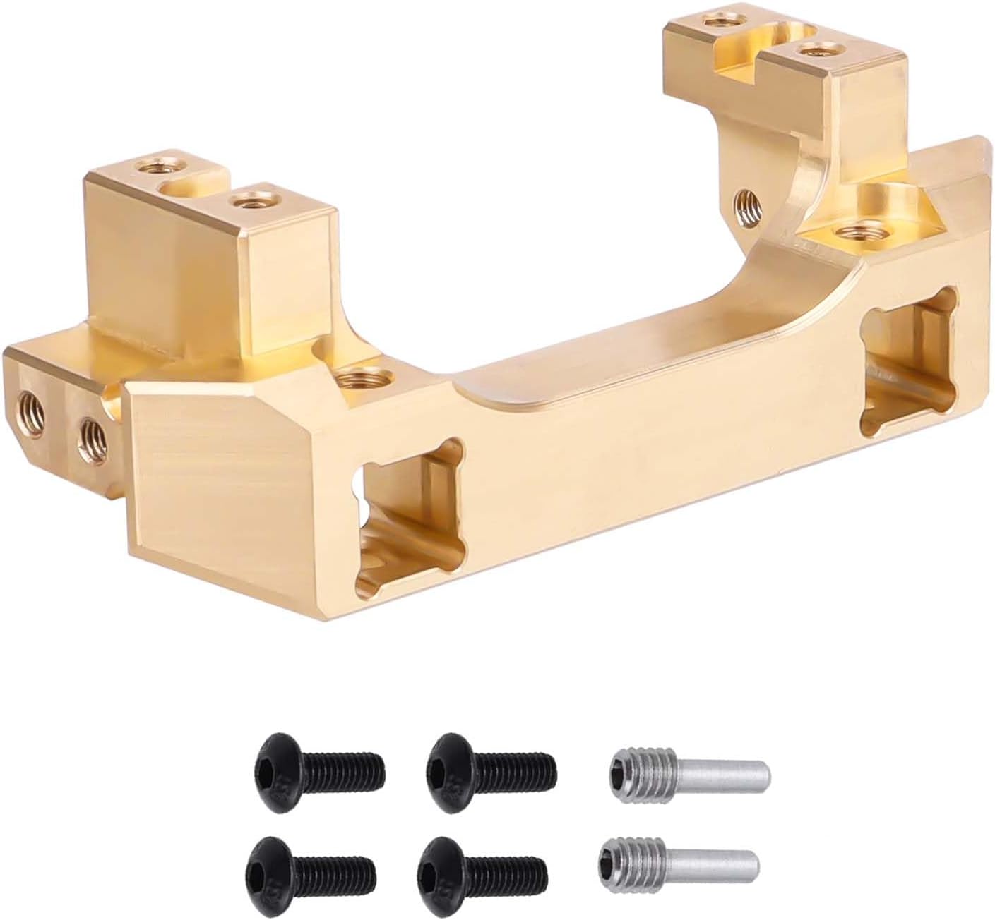 88.1g/pc Heavy Duty Brass Front Bumper w/Servo Mount for Traxxas TRX-4 TRX4 1/10 RC Crawler Car Hop Up Parts
