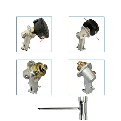 GOIPKO Gear Head Gearbox Assembly for Echo SRM-225 SRM-2620 SRM-3020 SRM-266U SRM-280U Trimmers & Brush Cutters,Replaces P021008182 99944200907