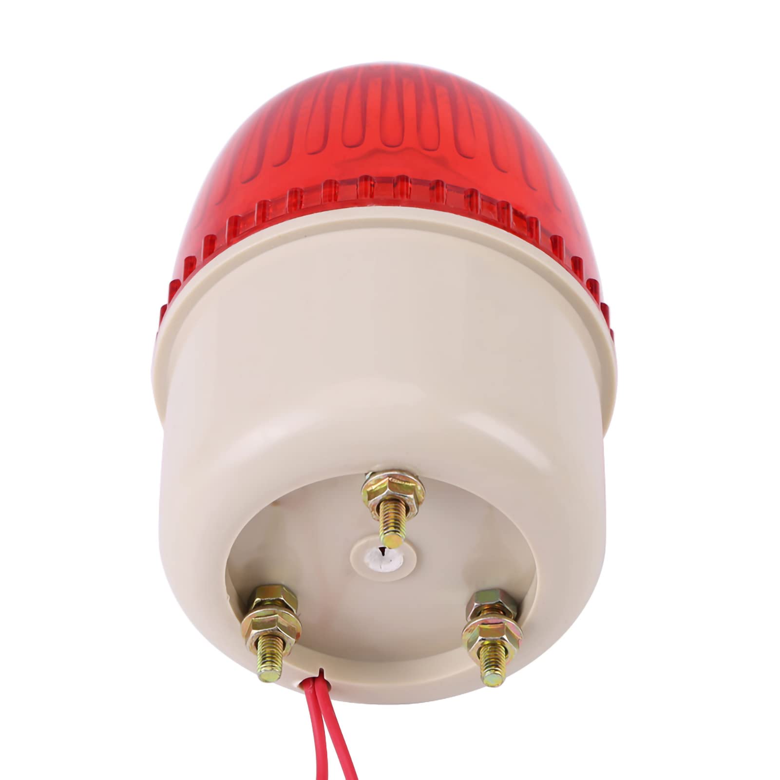 ZJchao Luce Stroboscopica Lampeggiante a LED 1PC 220V 15W, Lampada di Avvertimento Industriale per Macchine Utensili, Rossa (rosso)