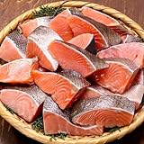 【甲羅組】無塩 骨取り 北海道産 天然 秋鮭 切身 さけ サケ 切り身【わがママ骨取り切身】弁当 朝食 (60g×10切れ)