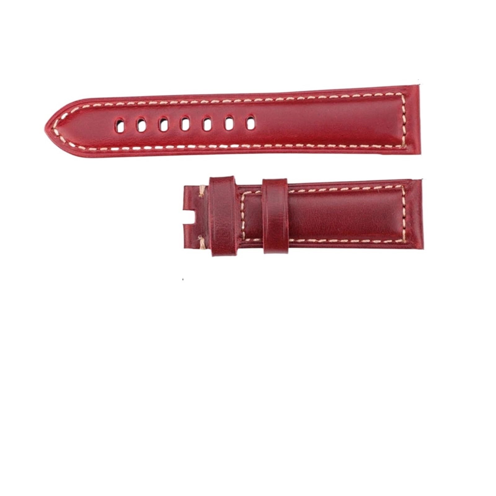 Run Ken Echtes Leder Uhrenarmbänder 4 Farben Uhrenarmband Zubehör Damen Herren Rindslederarmband 20mm 22mm 24mm 26mm Armband