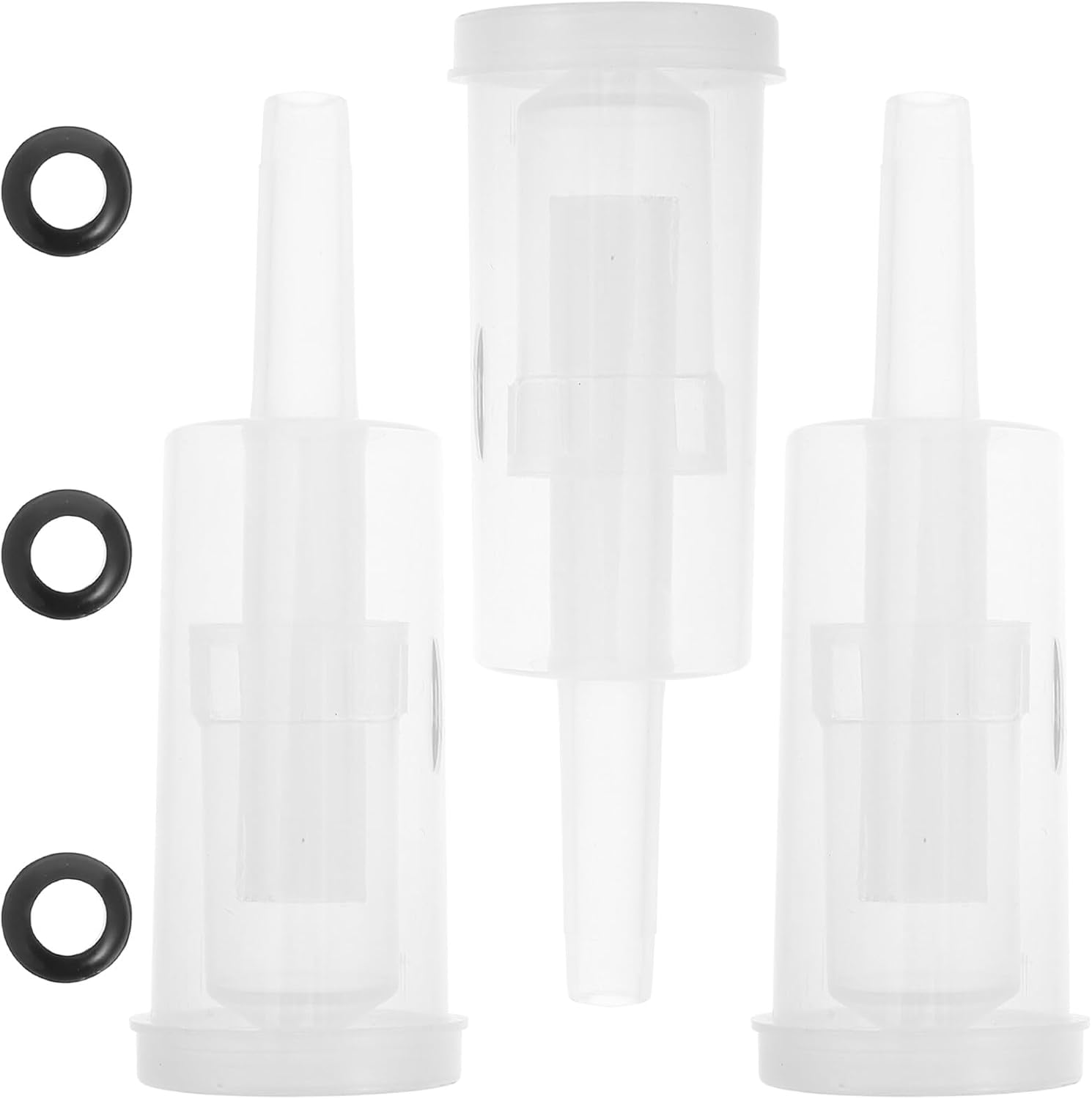 Wine 6pcs PP 3pcs Air Locks Brew One-way Valves Beer Fest Party