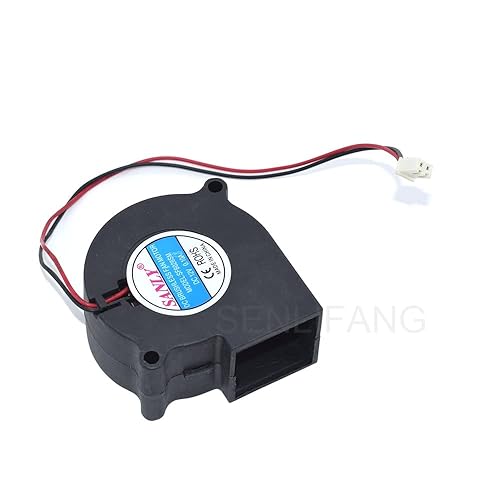 Miniatura 4 de Lemincrash Nuevo para SF6028SM DC12V 0.10A 6028 2.362in 2-Wire Silte Turbo Ventilador Humidificador Deshumidificador Ventilador de refrigeración