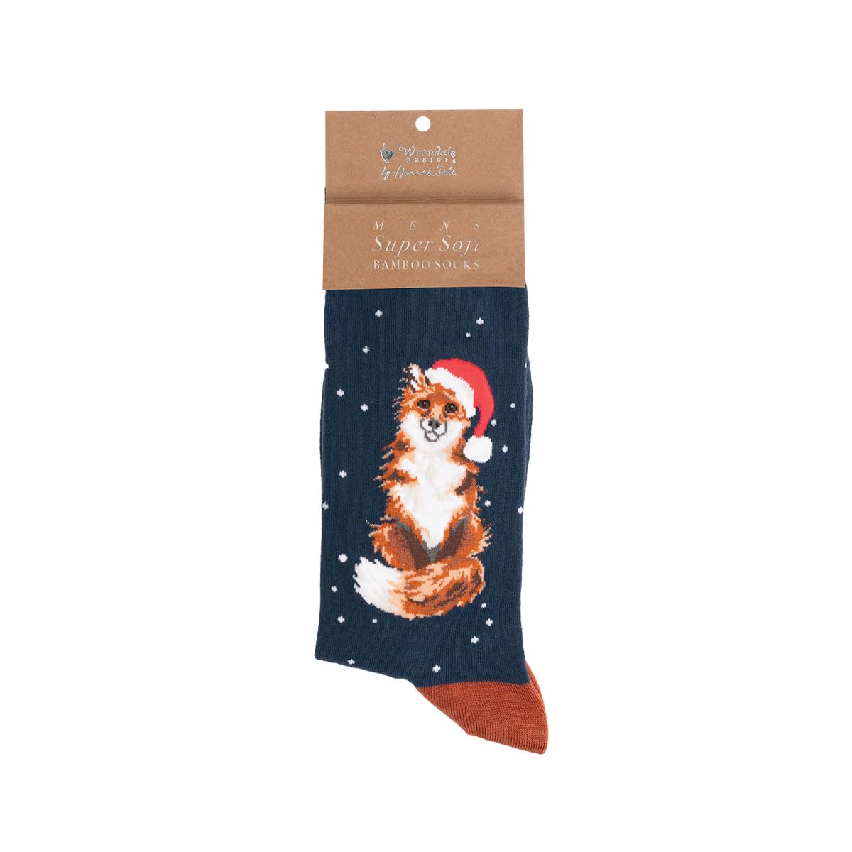 Wrendale Designs by Hannah Dale Festive Fox' fox Men's Socks