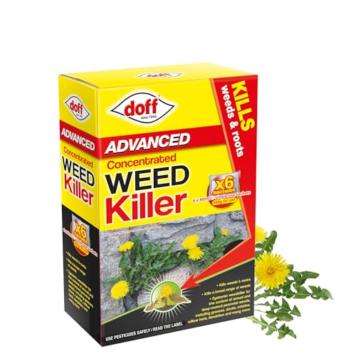 Doff Super Strength Weedkiller Sachets 6pk multi colour