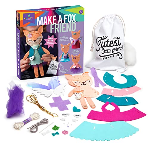 Crafttastic Make a Fox Friend Craft Kit Learn to Make 1 Easyto