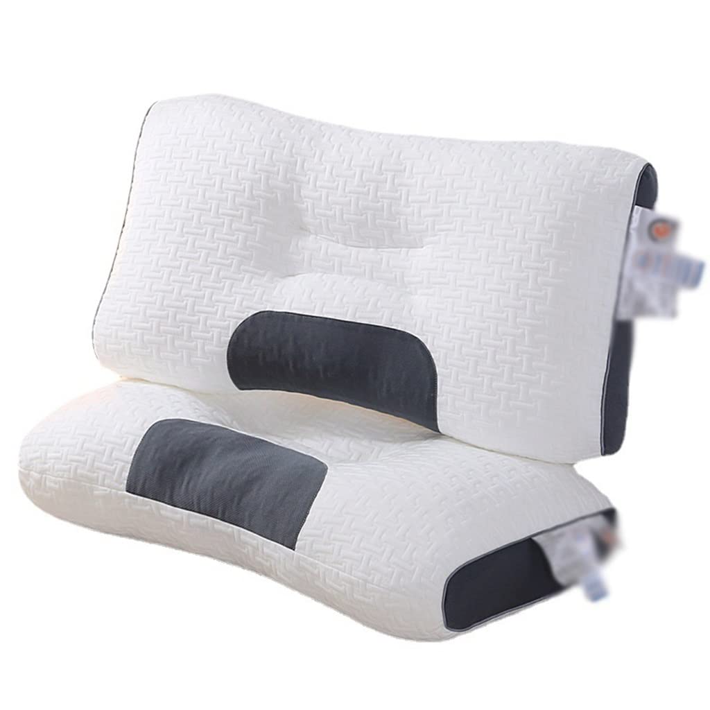 Oreiller cervical en coton tricoté pour un soutien sain des adultes