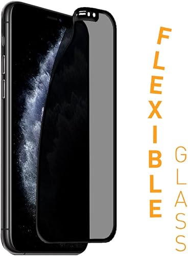 Miniatura 5 de ARMOR Protector de pantalla de vidrio flexible 2.5D de cobertura completa para iPhone 11Pro Max/XS Max, protector de privacidad con 9H