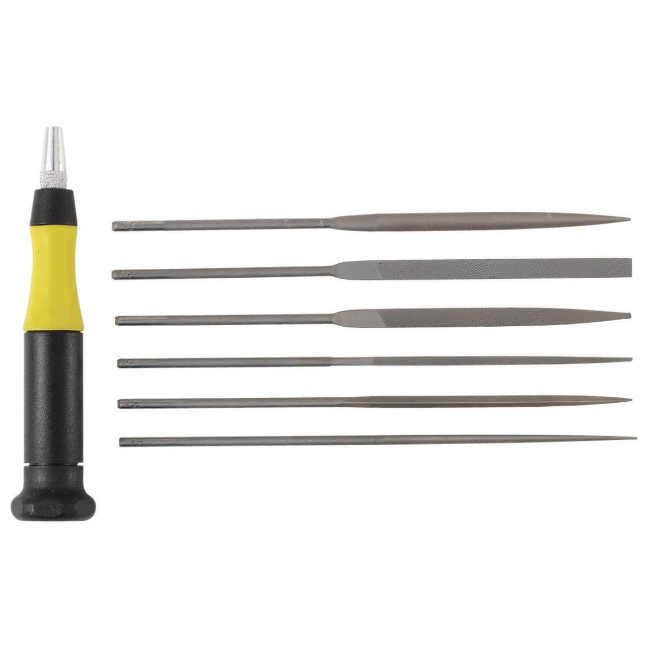 General Tools 6 Piece Swiss Pattern Needle File Set 707476 1