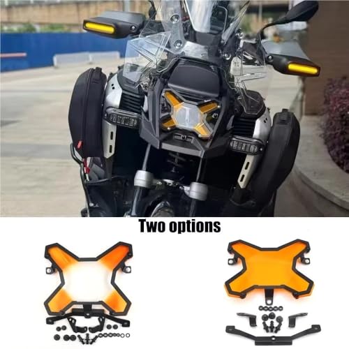 R1300GS Pour Adventure 2025 cache calandre protection de phare - 2