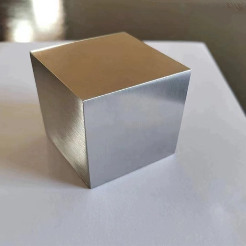 Polerowana kostka ze stali nierdzewnej 304 - Solidna kwadratowa podstawa przycisku do papieru - Dostępne rozmiary od 20 mm do 55 mm - 1 szt.(35x35x35mm)