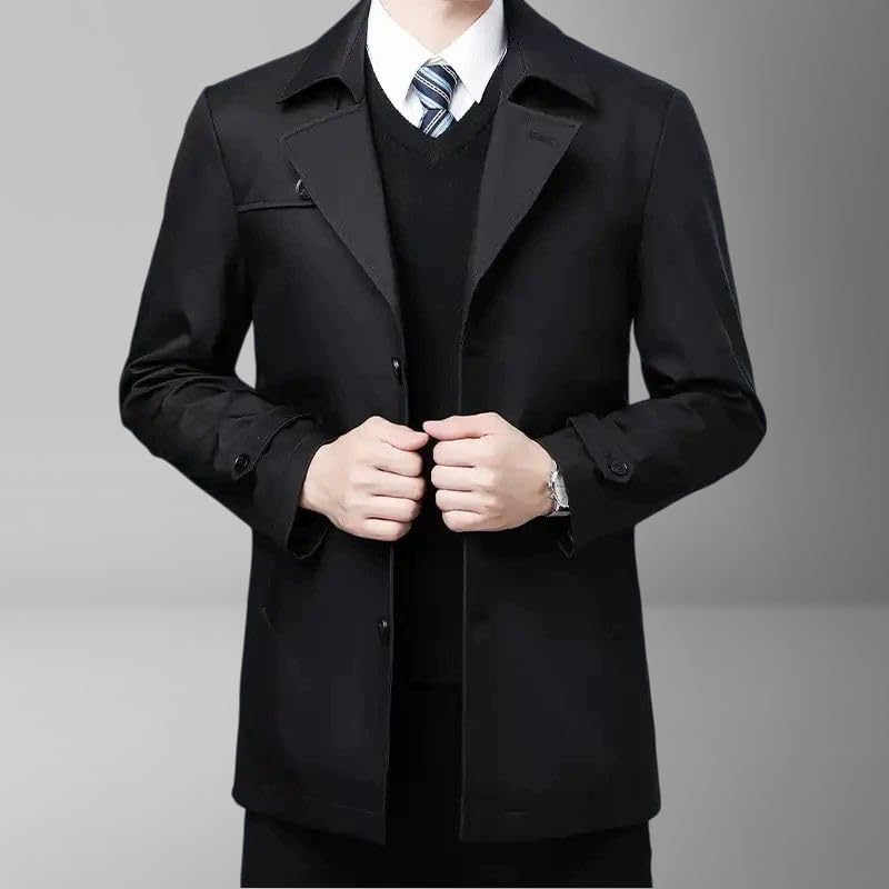 Gabardina para hombre solto que soluciona el vestir formal e informal 3