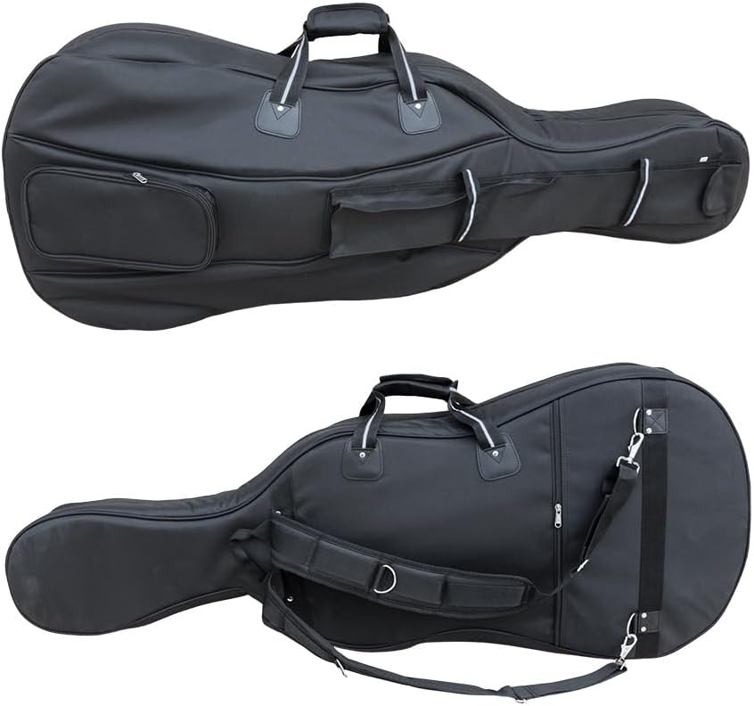 ModouString Cello Case 4/4 Thickened Soft Bag Cello Gig Bag With