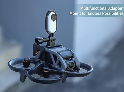 Miniatura 3 de BTG DJI Avata Accesorios Soporte de montaje de cámara de acción para Pocket 3Action 5 Pro 4 3Insta360 Go 3 3S X5 X4Adaptador de montaje de luz