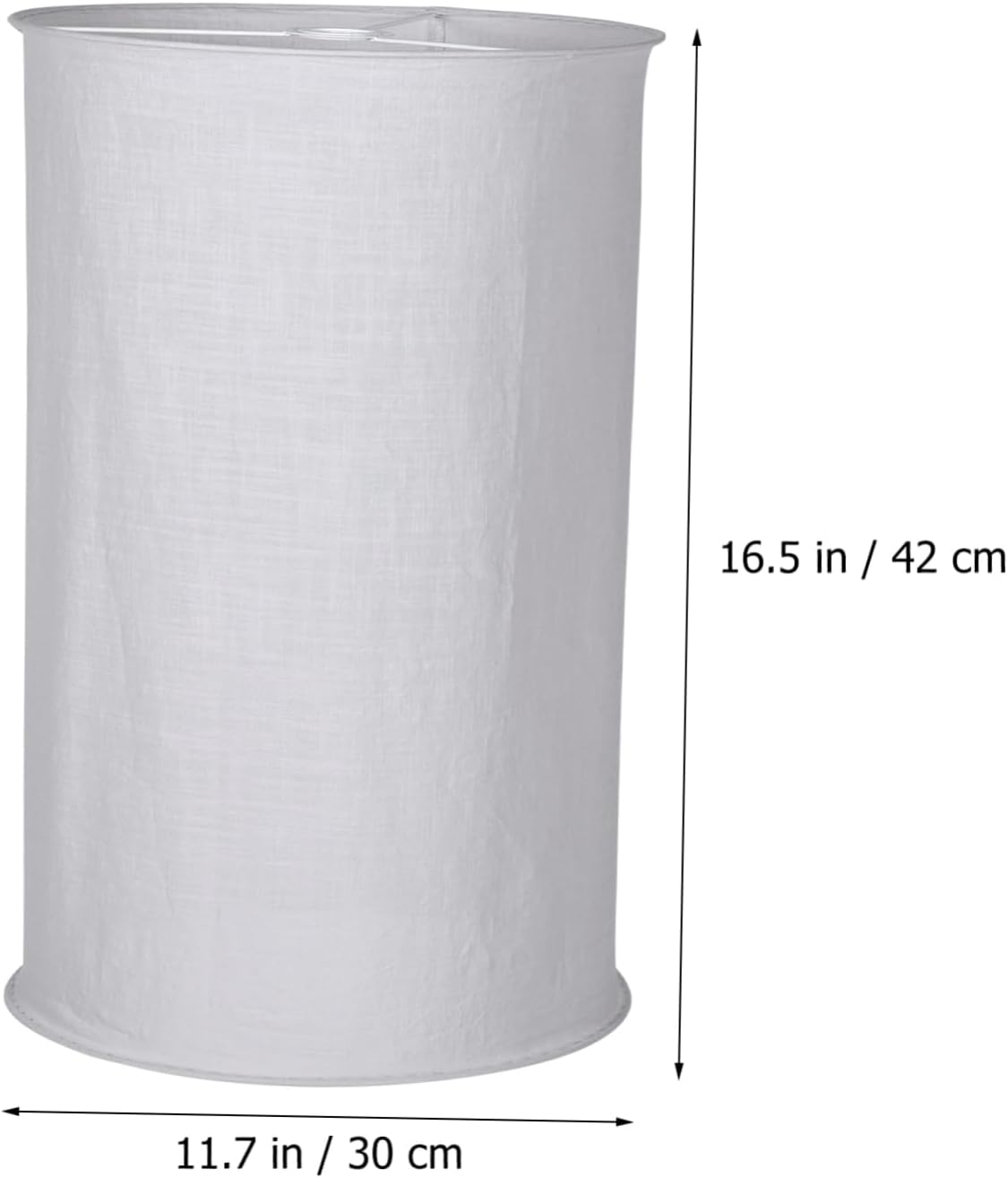 Gadpiparty Fabric Chandelier Lamp Shade Light Cover for Projects Modern Design for Home Restaurant Shop Gray