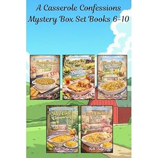 A Casserole Confessions Mystery Box Set Books 6-10 Audiobook By Kelli Fudge cover art