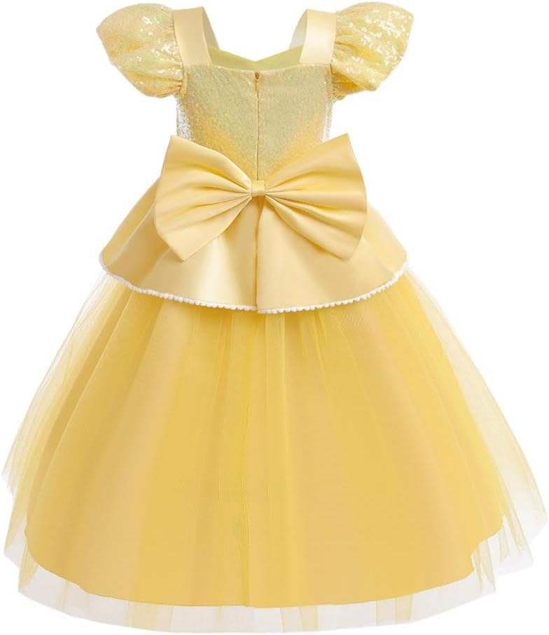Dressy Daisy Toddler Little Girls Princess Fancy Dress Halloween Costume Birthday Party Gown with Accessories Size 2T to 10 - Image 2