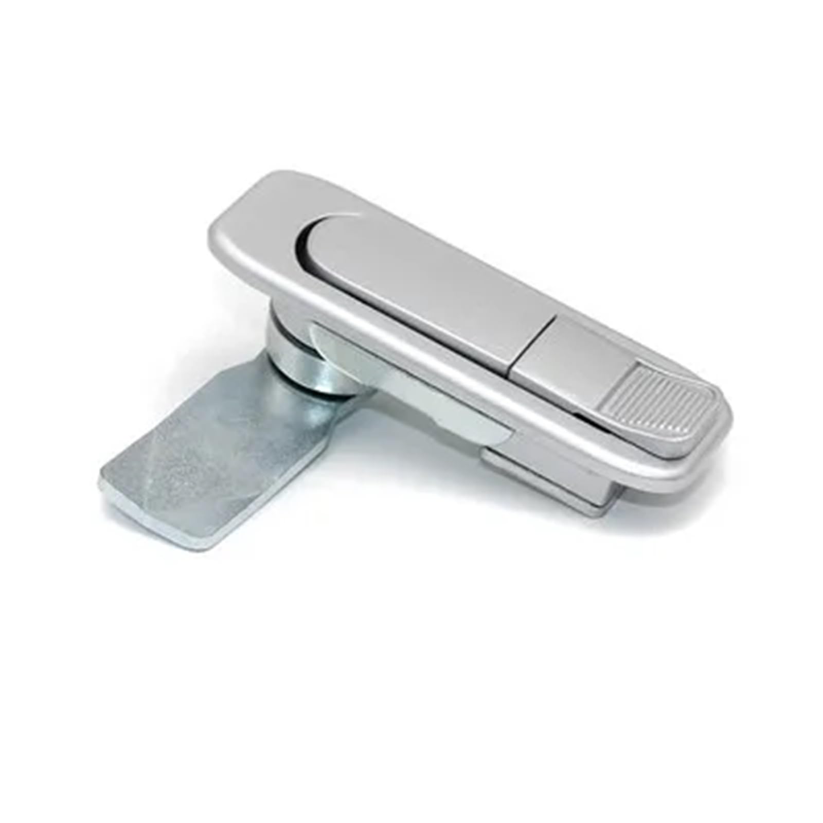 WPOIYHGBY Metal Box Plane Lock Distribution Cabinet Industrial Machinery and Equipment Pull Handle Cam 1Pcs(Silver without key)