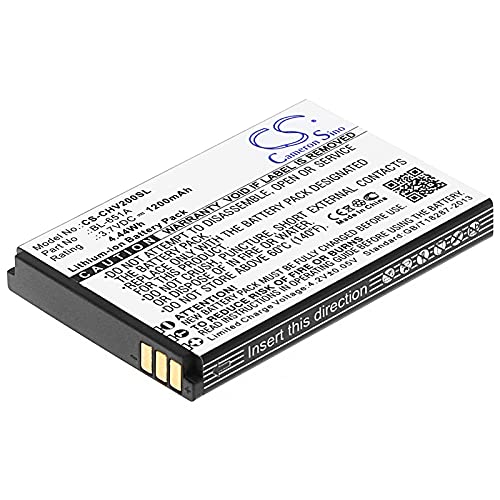 TECHTEK Batterie 1200mAh Compatible avec [Crosscall] Shark-V2 remplace BL-651A