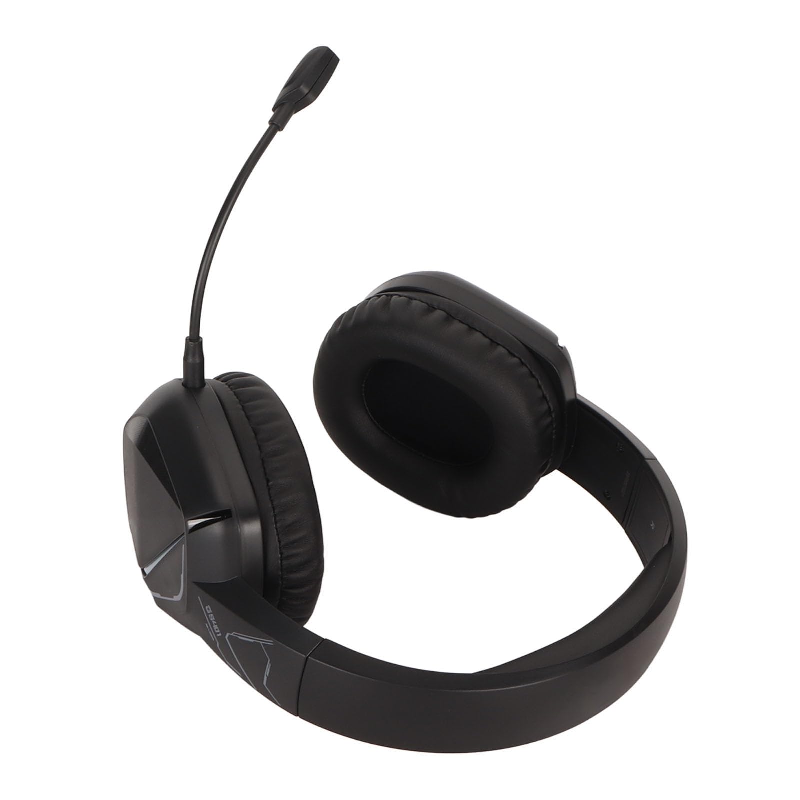 Cuffie da Gioco Wireless 5.2 Cuffie Stereo, Illuminazione RGB Multifunzione, Cancellazione del Rumore, Microfono Staccabile per Computer Portatili Giochi per PC ()