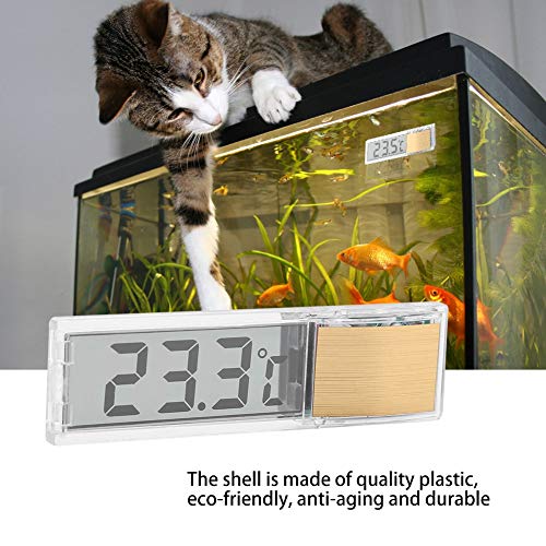 Termômetro de aquário LCD sem fio LED Digital Fish Tank Termômetro de água Terrarium Aquarium Medido