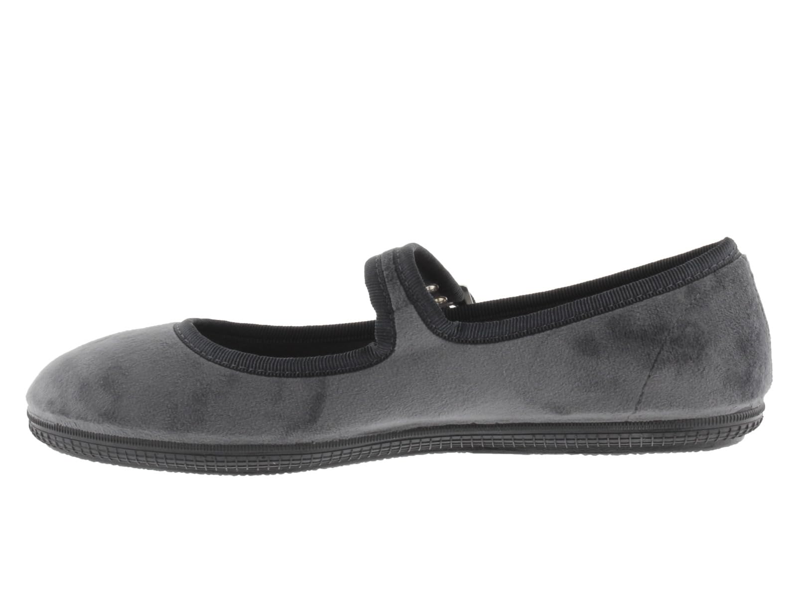 victoria Bailarinas Oda Terciopelo & Ribete Al Tono & Hebilla 104913 para Niñas