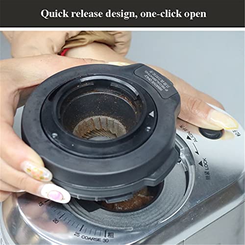 Feixunfan Kaffeemühle Elektrische Bohnenschleiferkaffeebohnenmühle Italienische Amerikanische Kaffeemühle für Kaffee… – Bild 7