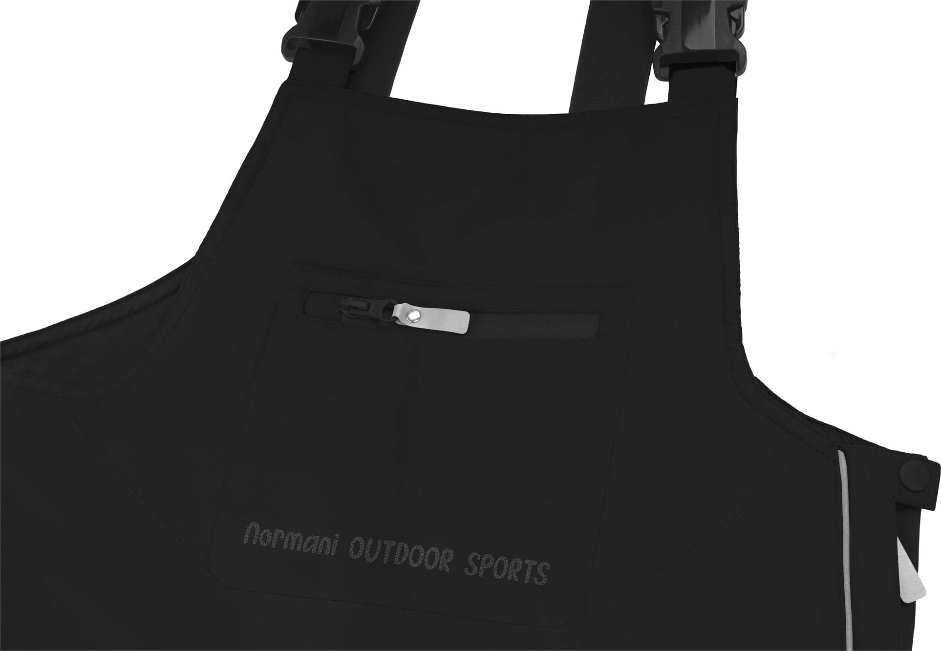 normani Kinder Winter Latzhose Thermohose - gefütterte Schneehose Skihose – wasserdicht - Wassersäule: 12000 mm für Junge und Mädchen