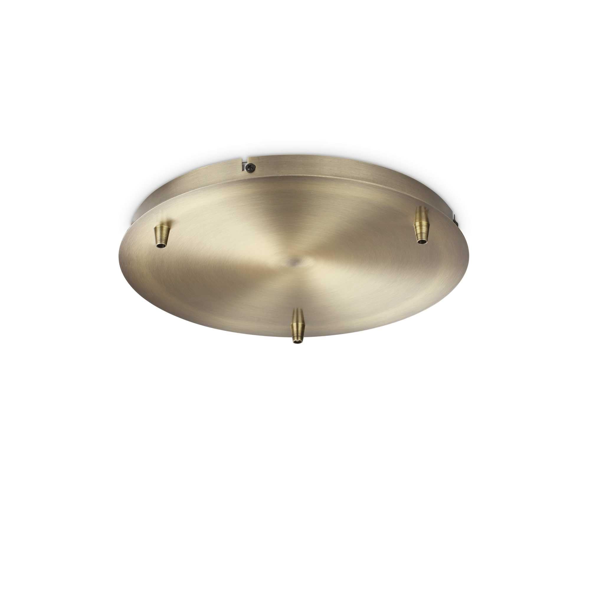 IDEAL LUX ROSONE Standard 3 ŚWIATŁA Mosiądz Brunito Lampa 285610