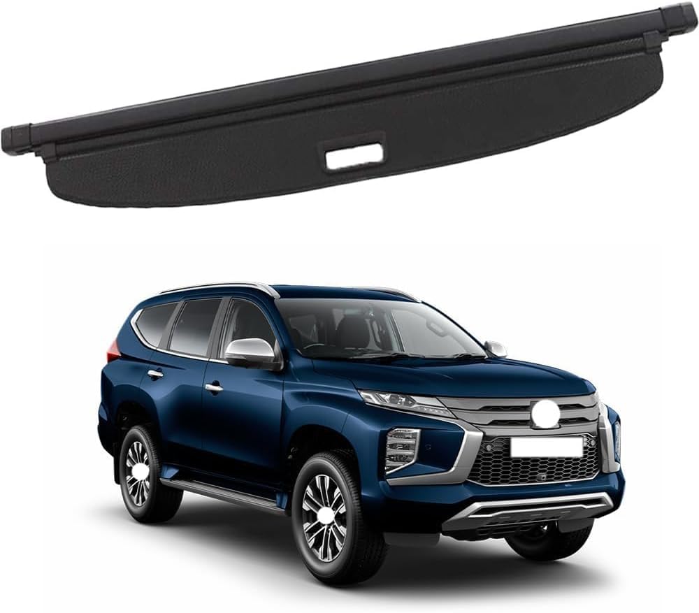 Cubreobjetos retráctil Pajero Sport 2012-2015 y cubierta protectora de maletero
